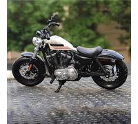 1:18 para Forty-Eight Special Alloy Sports Motorcycle Model Metal Cross-Country Racing Kids Toys Gifts