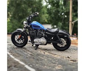 1:18 para Harley Forty-Eight Special Alloy Sports Motorcycle Model Metal Cross-Country Racing Kids Toys Gifts