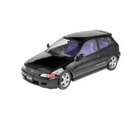 1:18 para Honda Civic EG6 Sir Modelo De Coche De Simulación De Aleación Colección Estática Fans Decoración del Hogar Mini Modelo Vehicular