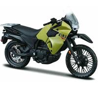 1:18 para Kawasaki Klr 650 Racing Motorcycle Scale para Model Diecast Alloy Moto Toy Collection Home Decor