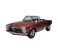 1:18 para Mercedes-Benz 230 SL 1963 Simulación Aleación Coche Modelo Colección Pasatiempos para Adultos Exhibición Miniaturas De Automoción