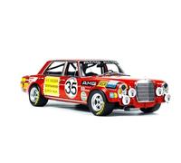 1:18 para Mercedes-Benz 300 Sel 6.8 Red Pig 1971 Modelo De Coche De Aleación Adorno Vehículo De Metal Juguete De Regalo Miniaturas De Automoción(Rojo)