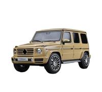 1:18 para Mercedes-Benz Clase G G500 SUV 2018 Aleación Modelo De Coche Completamente Abierto Recuerdo(Brown)