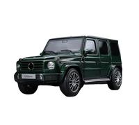 1:18 para Mercedes-Benz Clase G G500 SUV 2018 Aleación Modelo De Coche Completamente Abierto Recuerdo(Green)