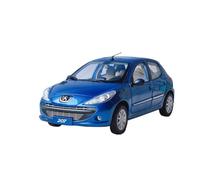 1 18 para Peugeot 207 Modelo De Coche Aleación Analógica Fundición A Presión Exhibición Estática Pasatiempo