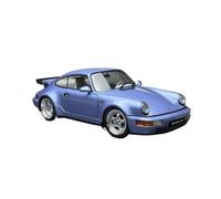 1:18 para Porsche 911 964 Turbo 3,6 1990 Aleación De Simulación Colección De Modelos De Coches Deportivos Decoración del Hogar