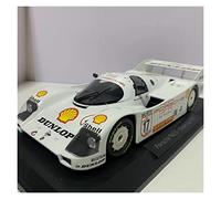 1 18 para Porsche 962 C Supercup simulación de aleación fundición a presión Modelo Coche colección estática Adornos