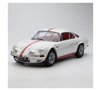 1 18 para Renault Alpine A110 1600S 1971 Coupe Blanco Modelo De Coche De Aleación Clásico Regalo Coleccionable Miniaturas De Automoción
