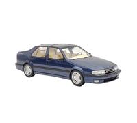 1:18 para Saab 9000 Aero CS Modelo De Coche De Resina Azul Adornos Coleccionables Recuerdos Decorativos Miniaturas De Automoción