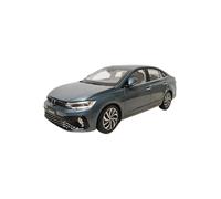 1:18 para SAIC New Lavida XR Modelo de Coche de aleación fundida a presión Adorno de colección Recuerdo(Black)