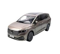 1:18 para SAIC Volkswagen Viloran MPV Modelo A Escala De Aleación Dorada/roja Adorno Interior Realista(Gold)