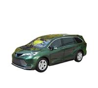 1:18 para Sienna MPV Simulación Modelo De Coche De Aleación Colección Adorno Decoración Miniaturas De Automoción(Green)