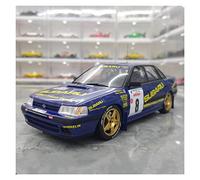 1 18 para Subaru Legacy RS 1# Simulación De Escala De Metal Modelo De Coche De Carreras Vehículo Estático Coleccionable No Control Remoto Modelos