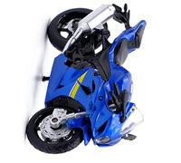 1:18 para Suzuki GSX-R1000, Modelo De Motocicleta Deportiva Aleación Fundida, Juguete Amortiguador Funcional para Niños, Regalos, Colección Juguetes