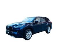 1 18 para Toyota 2022 Highlander Aleación Azul Fundición A Presión Modelo Estático Colección De Coches Regalo De Moda Miniaturas De Automoción