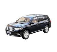 1:18 para Toyota Highland 2012 SUV Vehículo Todoterreno Coche De Simulación De Aleación Modelo Colección De Adornos Estáticos