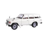 1:18 para Toyota Rand Land Cruiser LC60 Modelo De Coche De Aleación Simulación Colección Adorno Miniaturas De Automoción(Red)