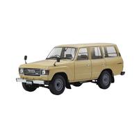 1:18 para Toyota Rand Land Cruiser LC60 Modelo De Coche De Aleación Simulación Colección Adorno Miniaturas De Automoción(Yellow)