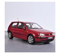 1 18 para Volkswagen Golf MK4 Modelo Coche Aleación De Metal De Alta Simulación como Regalo del Día del Padre Adulto Miniaturas De Automoción(Rojo)