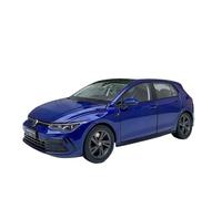 1:18 para Volkswagen Golf MK8 R-Line Simulación Modelo De Coche Estático Colección Exhibición Decoración Miniaturas De Automoción(Blue)