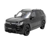 1:18 para Volkswagen Teramont Pro 2025 Modelo A Escala Realista De Aleación para Decoración De Escena De Garaje(Black)