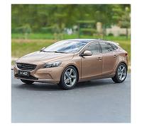 1/18 para Volvo V40 Metal Fundido A Presión Alta Simulación Versión De Viaje Decoración De Modelo De Coche(Oro)