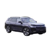 1:18 para VW Teramont Pro SUV Simulación Aleación Modelo De Coche Colección Adorno Decoración Miniaturas De Automoción(Purple)