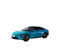 1:18 para XiaoMi Su7, Simulación De Aleación Colección De Modelos De Coches Exhibición Decoraciones para El Salón(Azul)