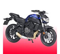 1:18 para Yamaha MT-07 2018 Metal Diecast Escala Modelo Motocicleta Kit Exhibición Colecciones Regalo Juguete