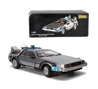 1 18 Parte 3 Máquina del Tiempo para Delorean DMC-12 Coche De Juguete En Miniatura De Aleación Fundida