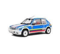 Solido 421184420 - 1:18 Peugeot 205 Rally 1.9L Blanco - Nuevo