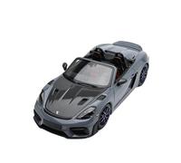 1:18 Porsche 718 Convertible Spyder RS Modelo De Coche De Aleación Miniatura Escena Adorno Exhibición Pasatiempos Exquisita Artesanía Decoración