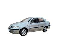 1:18 Simulación De Coche Fiat Siena De Aleación con Puerta Completa Modelo De Colección De Adornos De Metal