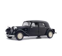 Solido- Citroen-Traction 11 Cv-1937 - Coche en Miniatura de colección, 1800903, Negro