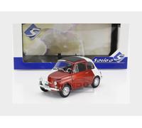 1:18 SOLIDO Fiat 500 Italian Livery Tribute 1965 Red Green White SL1801409