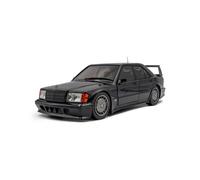 1990 Mercedes-Benz 190 (W201) Evo II Solido Works Negro 1:18 Solido S1801012