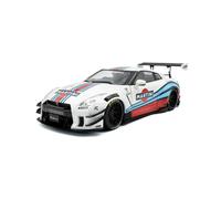 2024 Nissan GT-R (R35) Liberty Walk 2.0 M Body Kit Blanco Decoración Martini 1:1