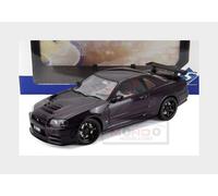 1999 Nissan Skyline GT-R (BNR34) Z-Tune Nismo Morado Medianoche 1:18 Solido S180