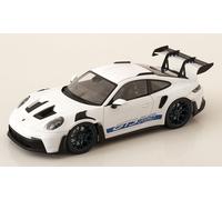 1/18 Solido Porsche 911 992 GT3 RS 2024 white S1812102 cochesaescala