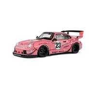 Solido Coche a escala 1:18 Porsche 911 (993) RWB Sopranos Pink Pig 2020