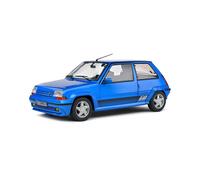 1/18 Solido RENAULT 5 GT TURBO MK2 BLUE S1810003 cochesaescala