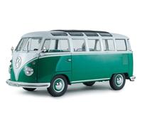 1/18 Solido VW VOLKSWAGEN T1 SAMBA GREEN / WHITE 1962 S1813403