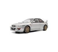 Solido Miniatura Subaru Impreza 22B 1998 Plata 1:18