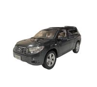 1:18 Toyota Highlander 2009 - Colección de aleación fundida a presión Modelo de Coche Adorno de exhibición