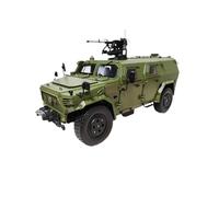 1:18 Vehículo blindado Todoterreno de aleación Modelo de Coche Militar Recuerdo estático Adorno Decoración del Hogar