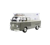1:18 Volkswagen T2 Pick-UP Simulación De Coche De Aleación De Doble Puerta Modelo De Recuerdo Exhibición Estática Miniaturas De Automoción