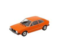 1/18 VW Scirocco 1 GTI 1976 Modelo De Coche De Aleación Multicolor Decoración De Escritorio para El Hogar Miniatura De Colección(Orange)