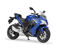 1:18 Welly 2017 Suzuki GSX-S1000F Motocicleta Modelo Diecast Metal Bicicleta Miniatura