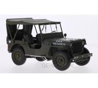 Willys JEEP MB WWII - closed Top version - 1941 - US Army - WELLY 1:18