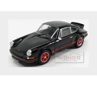 1973 Porsche 911 Carrera Rs Negro 1:18 Escala Welly 18044bk
